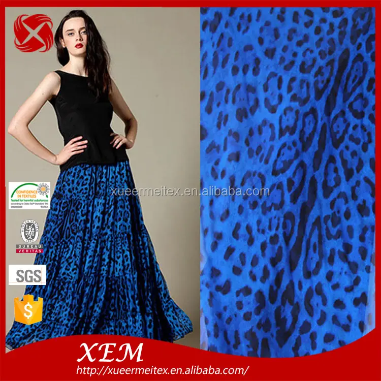 Polyester crepe đồng bằng saree in kỹ thuật số vải lụa chiffon cho saree và maxi dresses