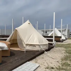 Tiendas de campaña Glamping Bell para Boutique, Camping y ocasionales viajes de Camping familiares y festivales