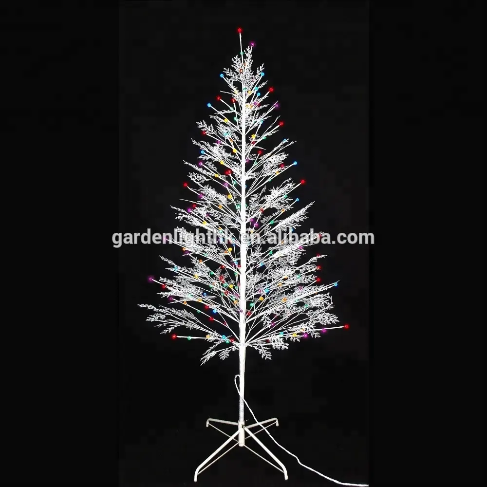 Manufacturer Christmas decoration outdoor led white twig tree lighted christmas twig trees