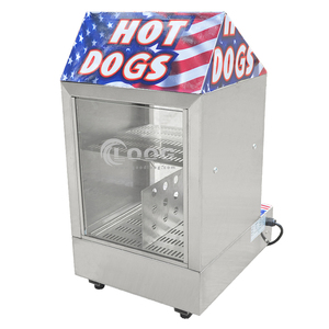 <strong>Hotdog</strong> Steamer <strong>Machine</strong> &amp; Bun Warmer Commercial Hot Dog Cooker - Product Image 4