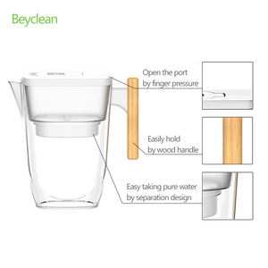Di Plastica Tritan BPA libero Filtrata <span class=keywords><strong>Acqua</strong></span> Alcalina Filtro di Filtrazione Filtro Purificatore Brocca Brocca - Product Image 3