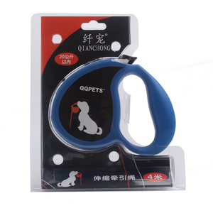 Ayarlanabilir naylon geri çekilebilir köpek tasma çeşitli renkler basit klasik çevre dostu lüks özel etiket Pet ürünleri baskılı - Product Image 6