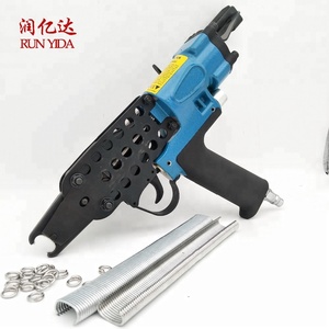 Pistola de Grapas Neumática para Anillos en C, Herramienta Neumática para Grapas de Anillo en C para Gaviones - Product Image 2