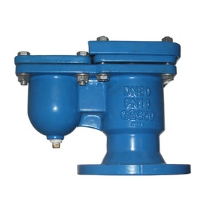 Dễ uốn Sắt Đôi Bóng Lỗ Không Khí Phát Hành Van với Mặt Bích Cuối - Product Image 5