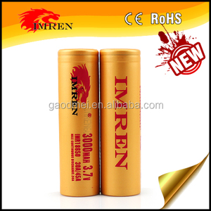 18650 3000 mah 45a IMREN imr batterie, <span class=keywords><strong>3</strong></span>,7 v 18650 3000 IMR Lithium-akku 18650 für selbst balancing roller - Product Image 4