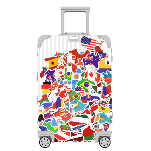 50 Pezzi Adesivi Bandiere Nazionali in Plastica Design Moderno per Bambini Mappa Paesi <span class=keywords><strong>Fai</strong></span> <span class=keywords><strong>da</strong></span> <span class=keywords><strong>Te</strong></span> Valigia Laptop Auto Moto Decorazione - Product Image 5