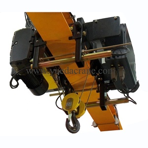 Palan électrique <span class=keywords><strong>monorail</strong></span> à câble métallique, capacité de 3, 5, 8, 10, 15 tonnes, habits de levage, norme européenne - Product Image 4