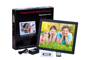 Marco de fotos Digital de TFT-LCD de 15 pulgadas, reproductor de películas de vídeo MP3 MP4 de 15 "con control remoto para menú de tablero de anuncios - Product Image 4
