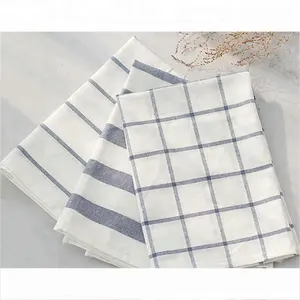 Customized Cotton Linen Recycled Restaurant Basic Table Cloth Stock Stripe Napkin