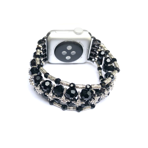 Di lusso da donna con perline di diamanti cinturino con fibbia in metallo braccialetto intelligente per <span class=keywords><strong>Apple</strong></span> <span class=keywords><strong>Watch</strong></span> <span class=keywords><strong>6</strong></span> - Product Image 4