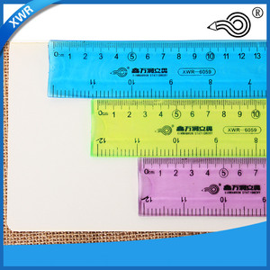 Mới Đến Tùy Chỉnh 15Cm 20Cm 30Cm Rõ Ràng PVC Linh Hoạt Có Thể Gập Lại Văn Phòng Trường Cai Trị Màu Nhựa Mềm Thẳng Cai Trị - Product Image 3