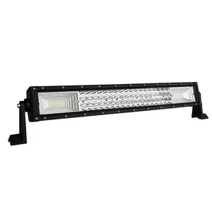 Três linhas offroad led barra de luz estroboscópica, para caminhão 4x4 fora da estrada barco suv 4wd atv