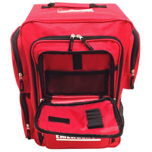 Bolsa de emergencia reflectante, primeros auxilios de rescate con espalda acolchada, mochila médica - Product Image 4