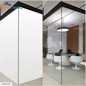 Smart Pdlc Dimbare Smart Film Wit Tot Ondoorzichtig Hoge Kwaliteit Tint Film Schakelbare Smart Glas Film Met Lage Spanning