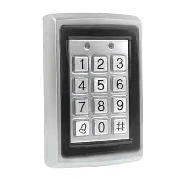 Wholesale IP68 Keypad Gate entry security controller systems Metal Standalone Single RFID ID/IC Card Reader access control