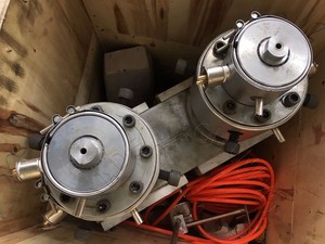 Due Die Testa Cavità Tubo IN PVC Estrusione Linea di Produzione/Doppio PVC Tubi Conduit Che Fa La Macchina - Product Image 5