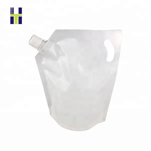 धोने शक्ति पैकेजिंग मुक्त खड़े तरल प्लास्टिक कैपिंग के साथ कपड़े धोने का साबुन बैग टोंटी थैली