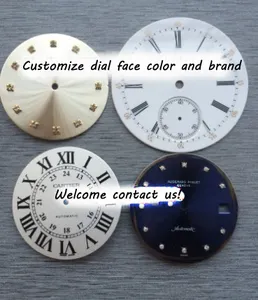 Reloj de bolsillo, reloj de pulsera Meta alarma reloj Dial etiquetas cronógrafo estilo de bolsillo personalizado esmalte reloj cara