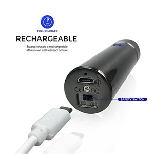 FR-P01 Double Électrique Impulsions Plasma USB Arc e Léger Coupe-Vent Sans Flamme Rechargeable Portable Meilleur Pour Cigare Feu D'artifice - Product Image 3