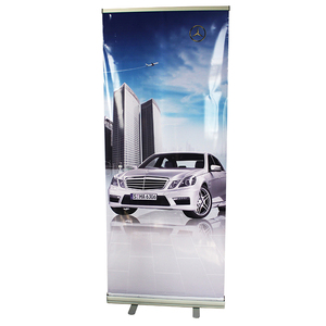 Promozionale fiera a pubblicità alluminio retrattile roll up banner stand display standee - Product Image 2
