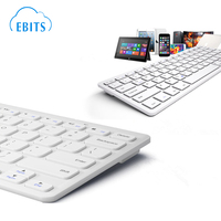 Set Mouse dan Keyboard Nirkabel LED Mini Laris Manis dengan Desain Ultra Tipis dan 3000 DPI