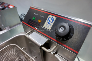 In Acciaio Inox per Uso Professionale di Piccola Dimensione Portatile Mini Elettrica Friggitrice - Product Image 6