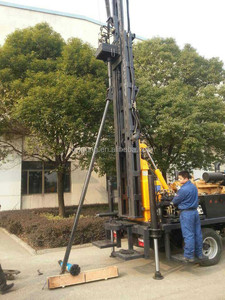 משאית רכוב מים בורהול נייד היטב מכונת קידוח מכונת - Product Image 4