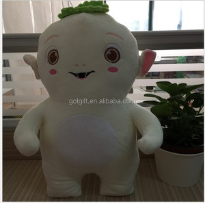 Creativo personalizado decoración figuras peluche captura monstruo abajo con gran Hu BA muñeca Juguetes - Product Image 6