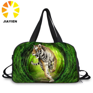 3D impression de dessin animé promotionnel portable marque <span class=keywords><strong>voyage</strong></span> sac <span class=keywords><strong>en</strong></span> cuir - Product Image 6