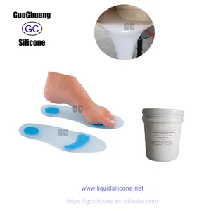 Caoutchouc silicone liquide rtvv2, platine pour chaussures, injection de semelle intérieure de chaussure