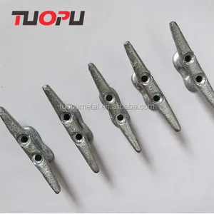 Hardware laut aluminium perahu yacht cleat cleat untuk grosir