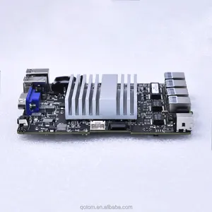 Fanless Itx J1900 4 Lan Ports Industrial Motherboard 4 Gigabit Etherne Mini PC Board Fanless ITX Mainboard