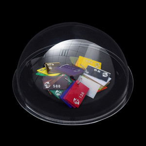 直径50mm 80mm 100mm 200mm 300mm 食品展示用小型透明アクリルプラスチック中空半球 - Product Image 2