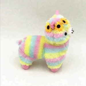 En gros adorable arc-en-alpaga jouets en peluche mignon japon Lama Alpacasso peluches <span class=keywords><strong>lana</strong></span> jouet - Product Image 3