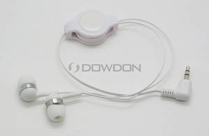 3.5 millimetri Auricolari Stereo Retrattile Auricolare Logo Personalizzato - Product Image 6