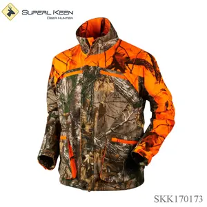 Outdoor Jacket Vestuário Camuflagem Classic Realtree Windproof Caça Jacket