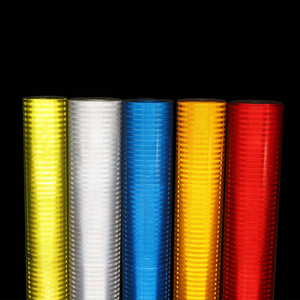 Film réfléchissant prismatique auto-adhésif de sécurité routière en vinyle réfléchissant de qualité identique à PC <span class=keywords><strong>EGP</strong></span> jaune 48 x 150 pieds 4083 - Product Image 6