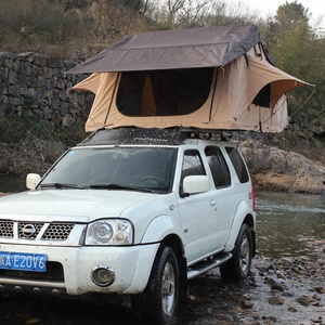Tente de toit pour camping en plein air, SUV, 5 personnes, imperméable, <span class=keywords><strong>abri</strong></span> solaire pour voiture, pour les aventuriers en voyage de week-end - Product Image 4