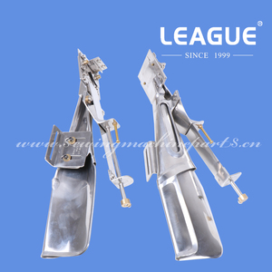 ตัวจัดระเบียบกระดุมแบบสามเหลี่ยม LGF-020/F538 <span class=keywords><strong>M</strong></span> ขนาด 70 มม.-25 มม. สำหรับจักรเย็บผ้าแบบกระบอก 2 เข็ม และ 4 เข็ม - Product Image 1