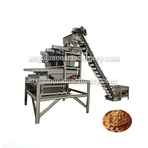 Machine de séparation automatique de décortiqueur de palme Filbert Cracking Hazelnut Cracker Pistachio Shelling Amande Shell And Kernel