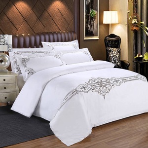Ensemble de literie brodé 100% coton direct d'usine hôtel utilisé pour le grossiste à prix compétitif - Product Image 2