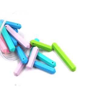 SANS BPA Bébé <span class=keywords><strong>Dentition</strong></span> <span class=keywords><strong>Collier</strong></span> Silicone <span class=keywords><strong>Dentition</strong></span> Pendentif pour Les Soins Infirmiers Mamans - Product Image 5