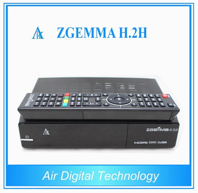 Digital Satellite Receiver with Broadcom BCM7362 Zgemma H.2H hd Combo DVB-S2 DVB-T2/C Satellite Receiver