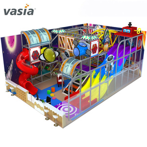 2019 Huaxia Thương Mại Trong Nhà Trampoline Công Viên Bọt Pit Với Slide Ống - Product Image 1