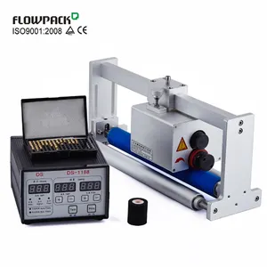 Máquina codificadora de rollos de tinta de rueda de goma tipo Alphabe inglés para dikai dk1100 DK 1100 1100b, soporte de piezas de repuesto de B,