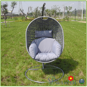 Haute Qualité PE Wicker Meubles En Rotin Hamac Fauteuil <span class=keywords><strong>Suspendu</strong></span> Balançoire Soleil Transat - Product Image 1