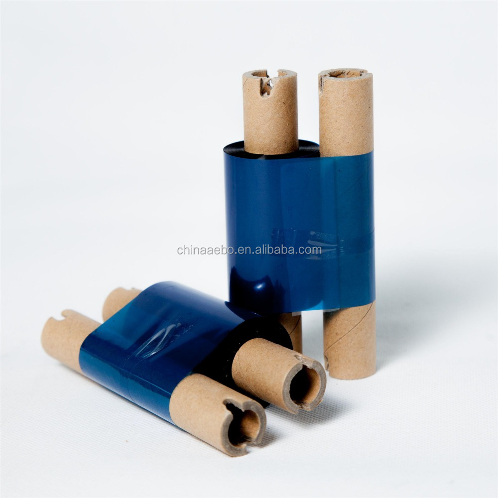 AEBO восковая Резиновая лента для штрих-кодов с двойным сердечником 60 мм * 300 метров черные чернила для DNP Zebra aox Sato