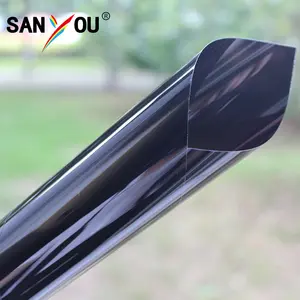 Ultra Clear Super Dark Black Vlt 5% Solar Auto Window Control Lijm Tint Film Color Changing Film