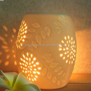 Ceramic <strong>Oil</strong> <strong>burner</strong> <strong>Oil</strong> Warmer / Ceramic White Votive Tealight <strong>Burner</strong> for Home Decoration - Product Image 4