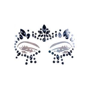 Haute qualité pas cher fête diamant autocollant paillettes bijoux <span class=keywords><strong>visage</strong></span> pour le maquillage - Product Image 5